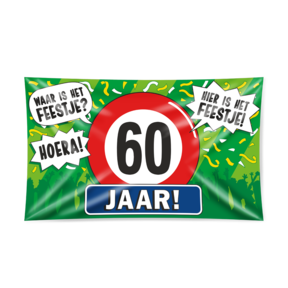 Gevel vlag - 60 jaar