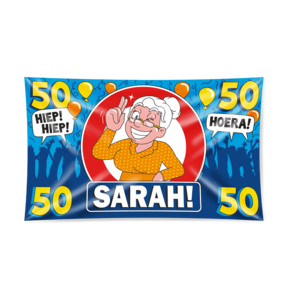 Gevel vlag - sarah