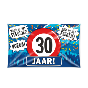 Gevel vlag - 30 jaar