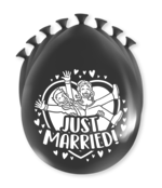 Just Married - Ballonnen - 8 stuks - 30cm