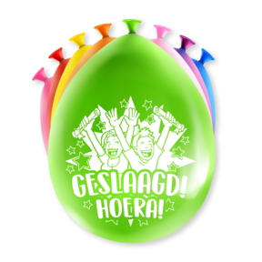 Feest Ballonnen - Geslaagd