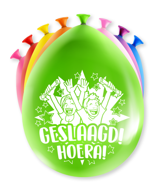 Feest Ballonnen - Geslaagd
