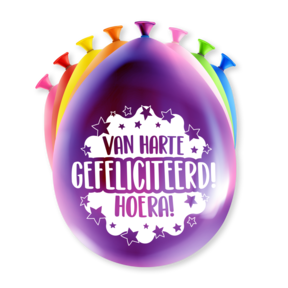Feest Ballonnen - Gefeliciteerd