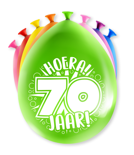 Feest Ballonnen - 70 jaar