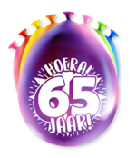 Feest Ballonnen - 65 jaar