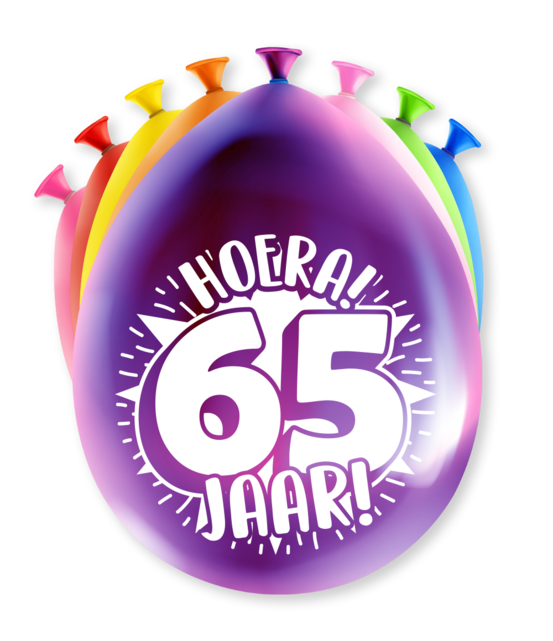 Feest Ballonnen - 65 jaar