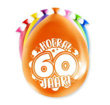 Feest Ballonnen - 60 jaar