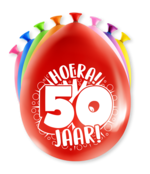 Feest Ballonnen - 50 jaar