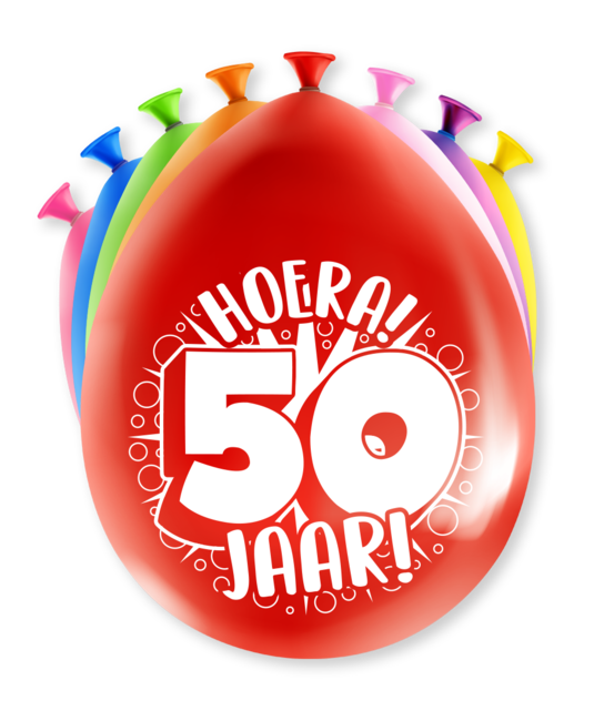 Feest Ballonnen - 50 jaar
