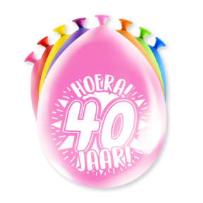 Feest Ballonnen - 40 jaar