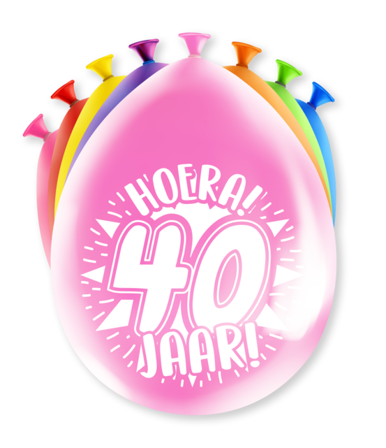 Feest Ballonnen - 40 jaar