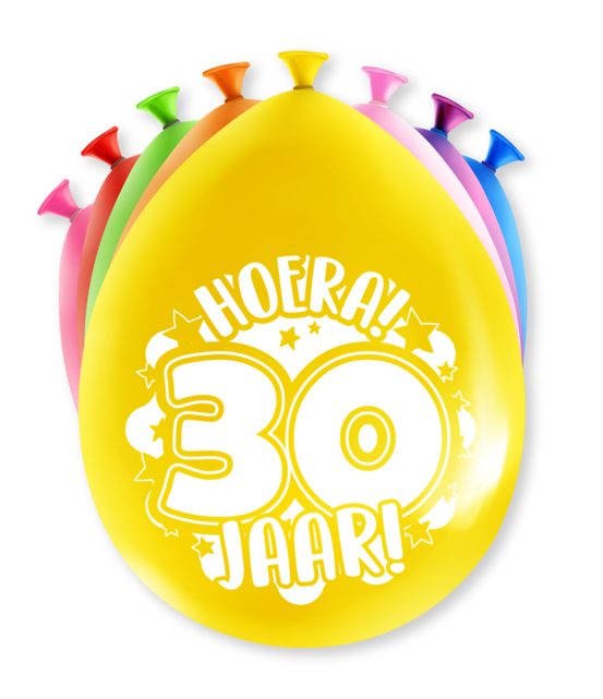 Feest Ballonnen - 30 jaar