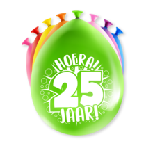 Feest Ballonnen - 25 jaar