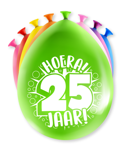 Feest Ballonnen - 25 jaar