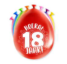 Feest Ballonnen - 18 jaar