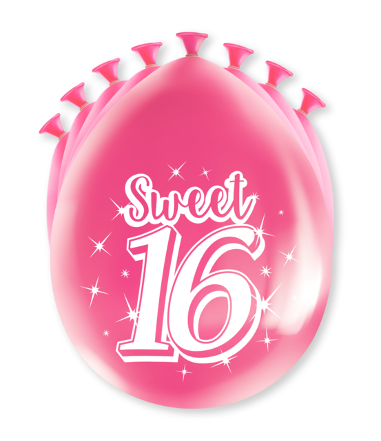 Feest Ballonnen - Sweet 16 Feest Ballonnen - Sweet 16