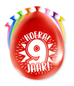 Feest Ballonnen - 9 jaar