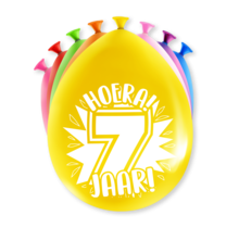 Feest Ballonnen - 7 jaar