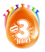 Feest Ballonnen - 3 jaar