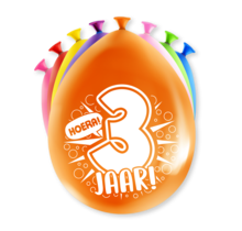 Feest Ballonnen - 3 jaar