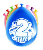 Feest Ballonnen - 2 jaar