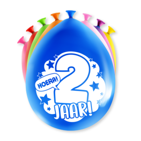 Feest Ballonnen - 2 jaar