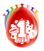 Feest Ballonnen - 1 jaar