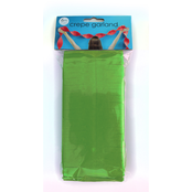 Lime Groen Crêpe papier Slinger 6 meter