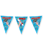 Party Vlaggen - Geslaagd school cartoon - 10 meter Party Vlaggen - Geslaagd school cartoon - 10 meter