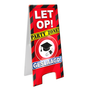 Warning Sign Geslaagd Verkeersbord