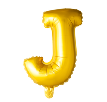 Letterballon J Goud 41cm
