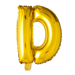 Letterballon D Goud 41 cm