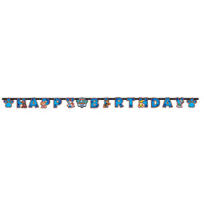 Happy Birthday slinger Paw Patrol (180x14cm)