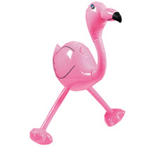 Opblaasbare Flamingo plastic 50,8cm