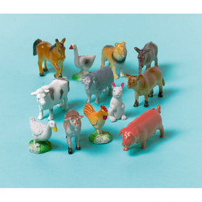 12 uitdeelcadeautjes Boerderij dieren
