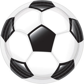 8 Papieren borden Goal Getter 23cm