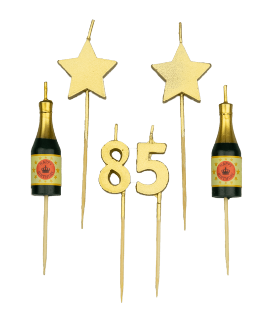 Verjaardag kaarsjes 85 jaar