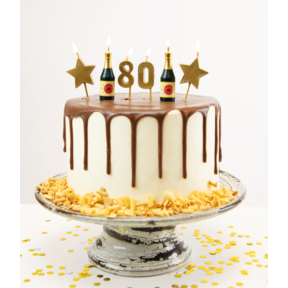 Verjaardag kaarsjes 80 jaar