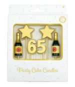Verjaardag kaarsjes 65 jaar