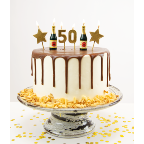 Verjaardag kaarsjes 50 jaar