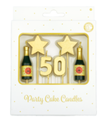 Verjaardag kaarsjes 50 jaar