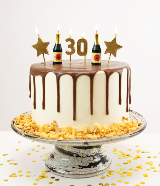 Verjaardag kaarsjes 30 jaar