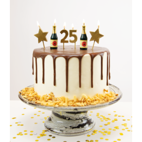 Verjaardag kaarsjes 25 jaar