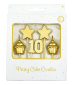 Verjaardag kaarsjes 10 jaar