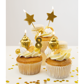 Verjaardag kaarsjes 8 jaar