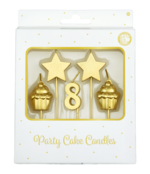 Verjaardag kaarsjes 8 jaar