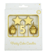 Verjaardag kaarsjes 5 jaar