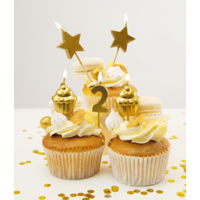 Verjaardag kaarsjes 2 jaar