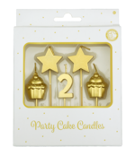 Verjaardag kaarsjes 2 jaar