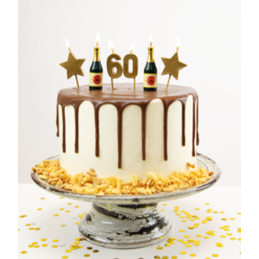 Verjaardag kaarsjes 60 jaar